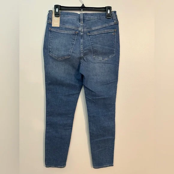 NWT Madewell 10” High Rise Crop Skinny Jeans Size 27 - Picture 5 of 12